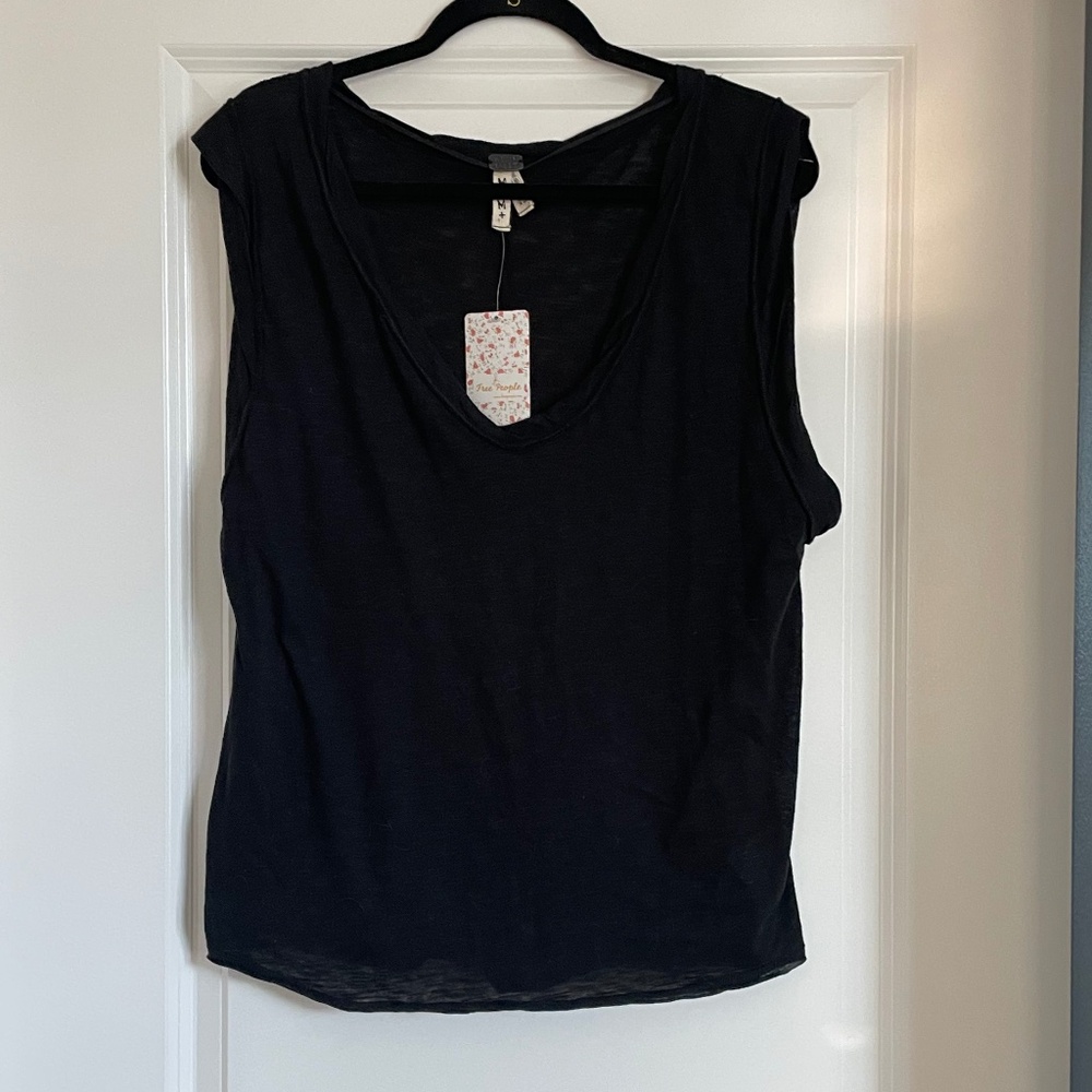 Free People Sleeveless Tee Size Medium